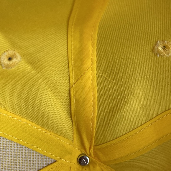 WFM Yellow Is Happy Healthy Savings spapback hat 🧢 - Picture 13 of 17